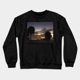 Sunset Over Miami Crewneck Sweatshirt